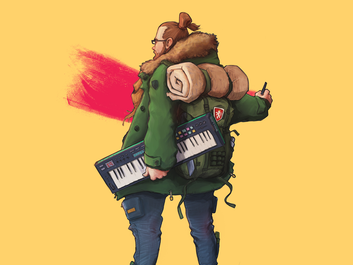 Orlt, digitální umělec, ilustrátor, malíř - Title header art